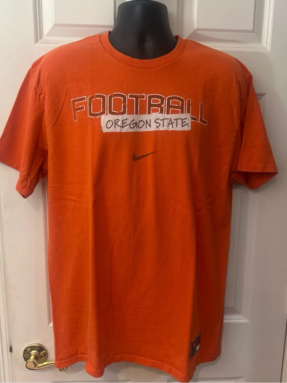 Oregon State Football vintage Nike Orange Tee